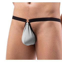 MenSexyWear String Mini Stretch Gris